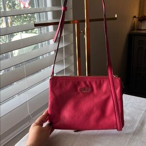 Kate Spade Vibrant Pink Leather Pouch